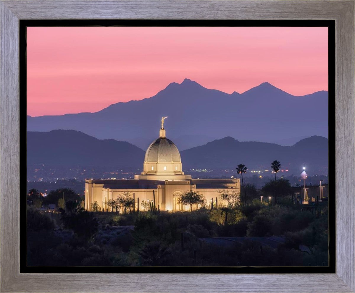 Tucson Purple Mountain Majesty Gallery Wrap