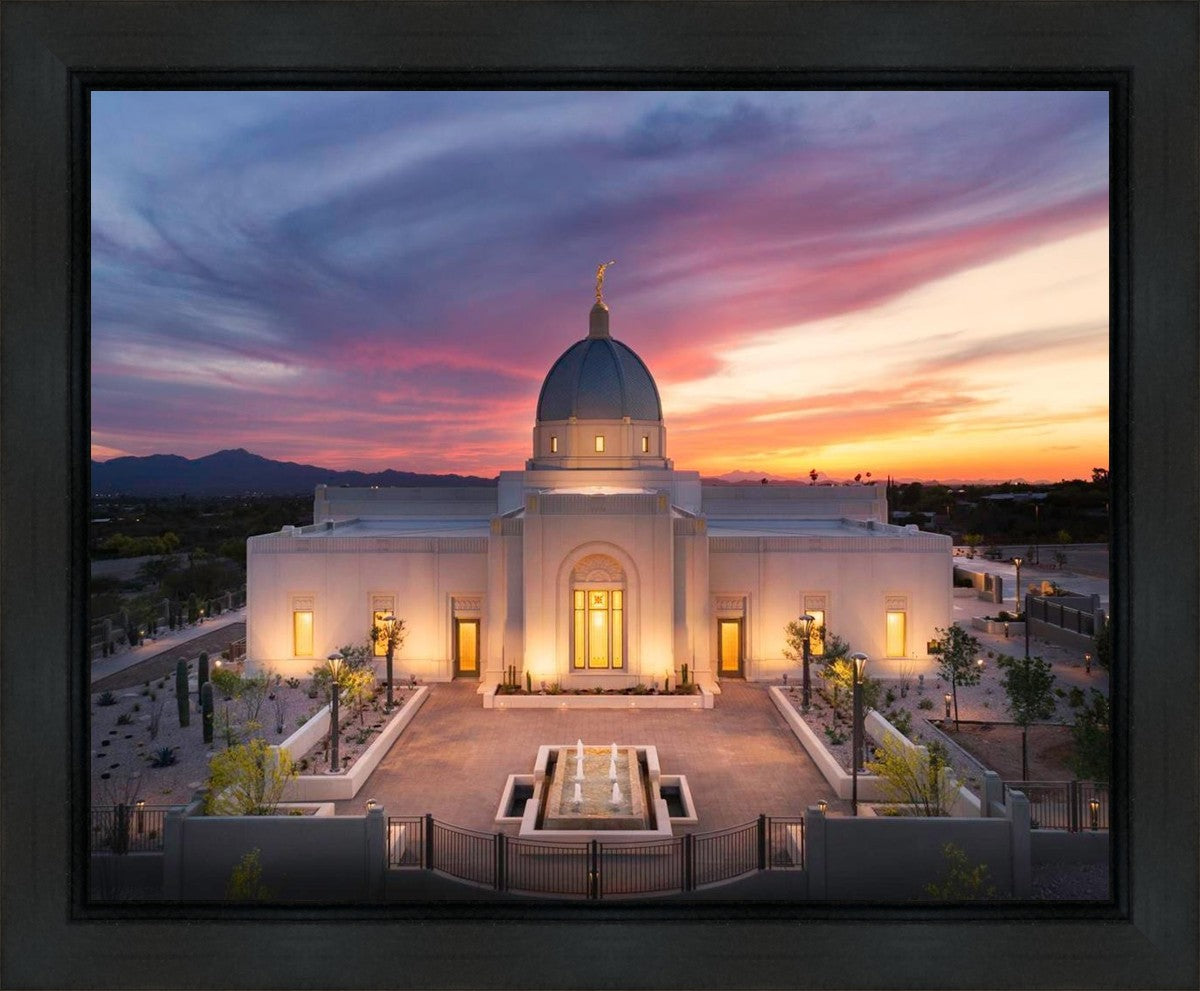 Tucson From on High Gallery Wrap