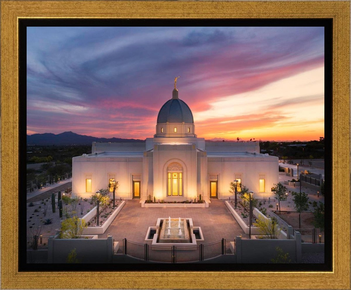 Tucson From on High Gallery Wrap