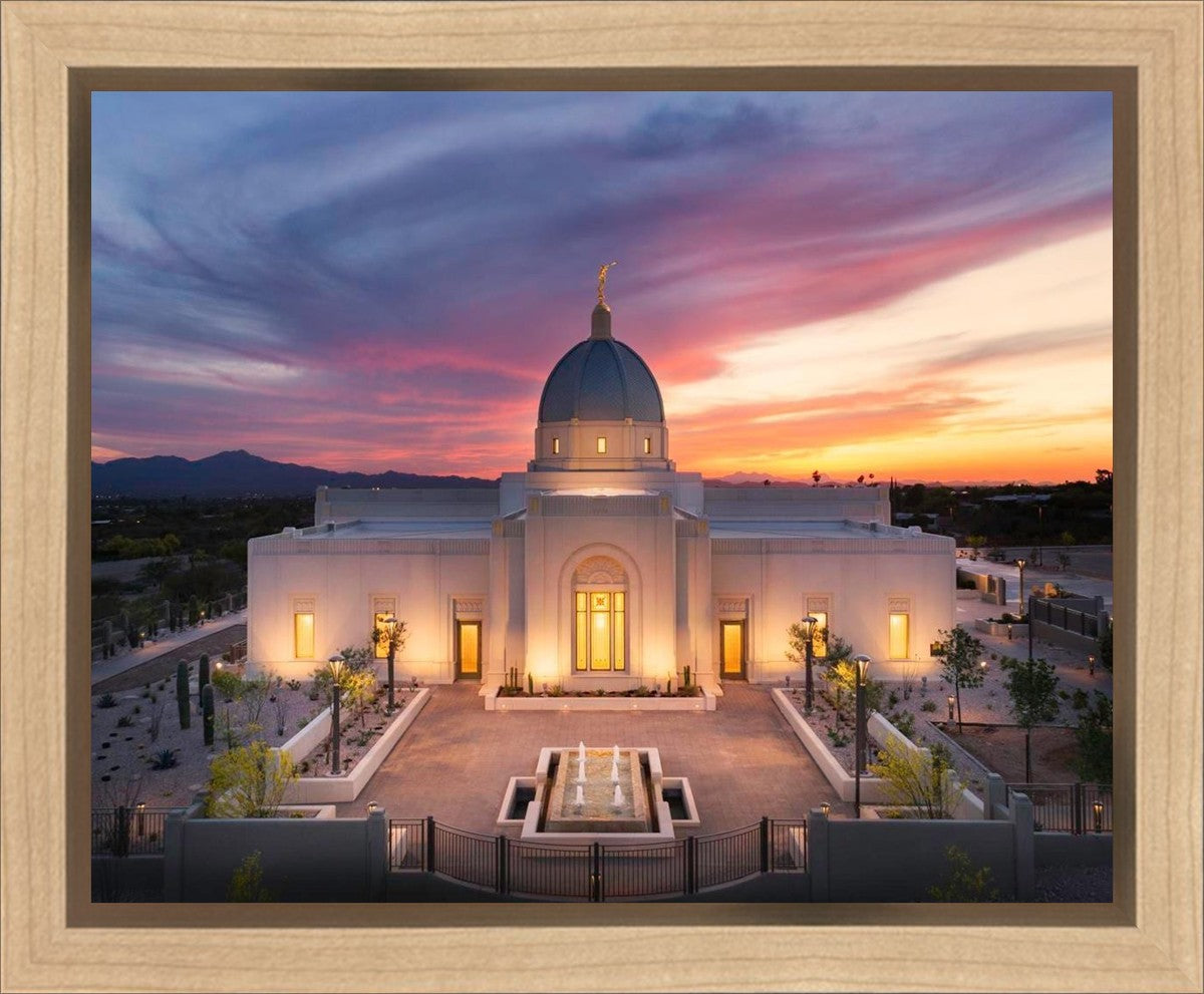 Tucson From on High Gallery Wrap
