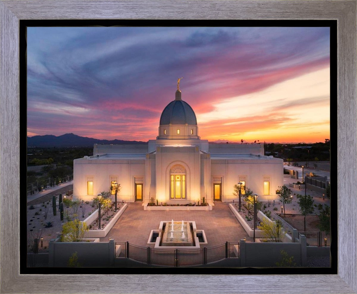 Tucson From on High Gallery Wrap
