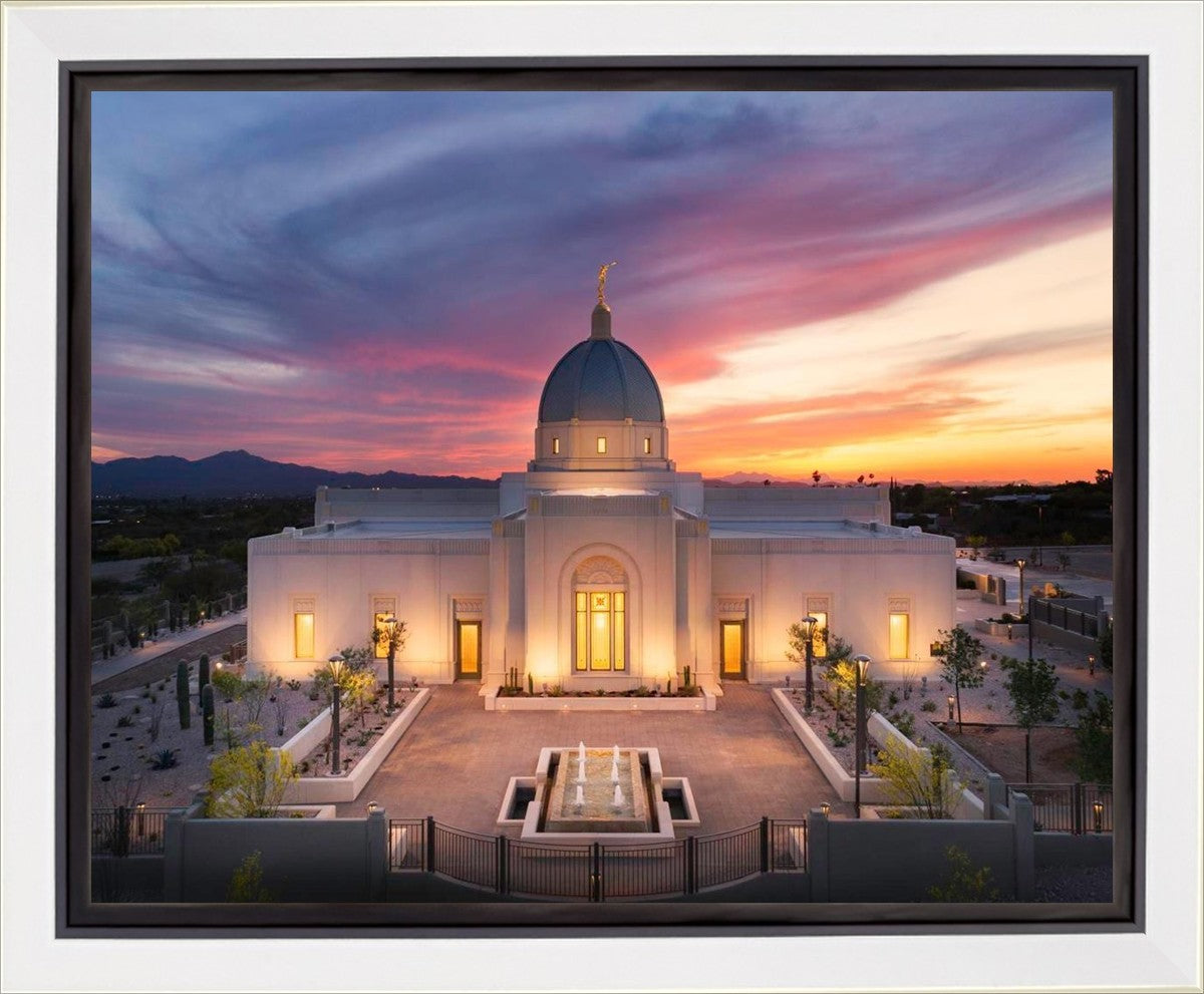 Tucson From on High Gallery Wrap