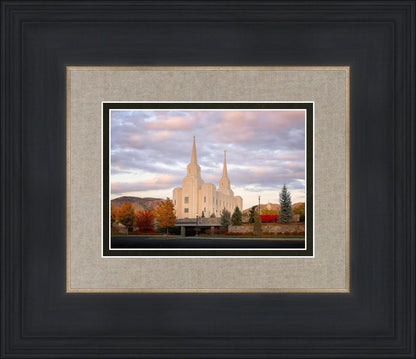 Brigham City Temple Seasons Change