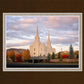 Brigham City Temple Seasons Change