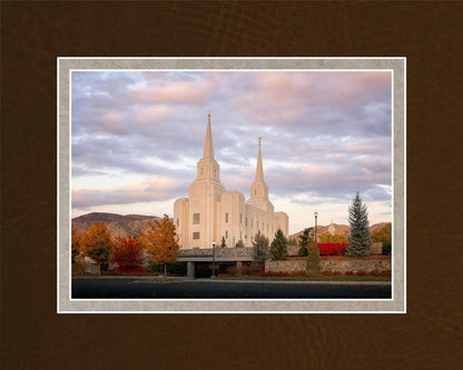Brigham City Temple Seasons Change