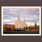 Brigham City Temple Seasons Change