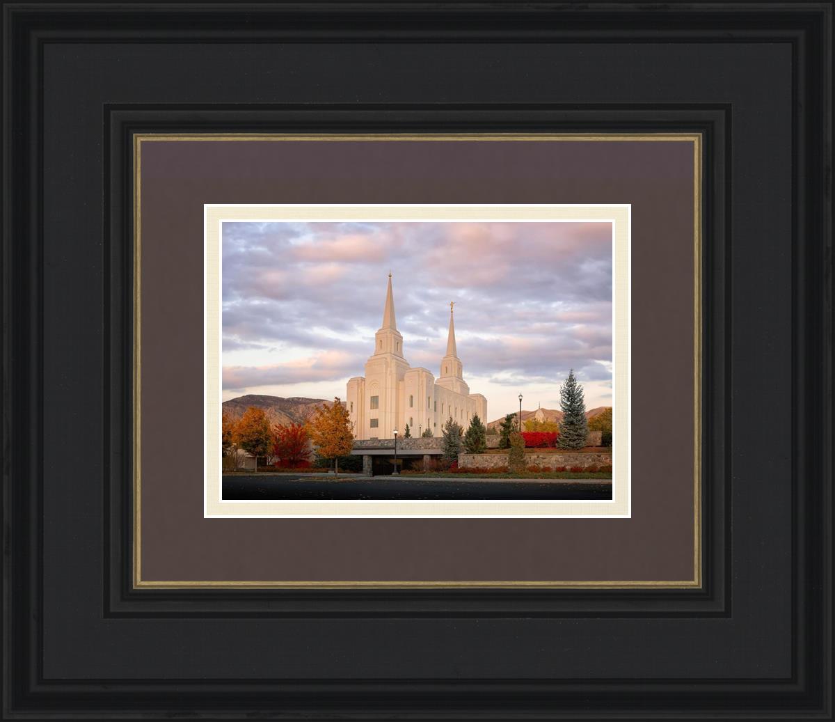 Brigham City Temple Seasons Change