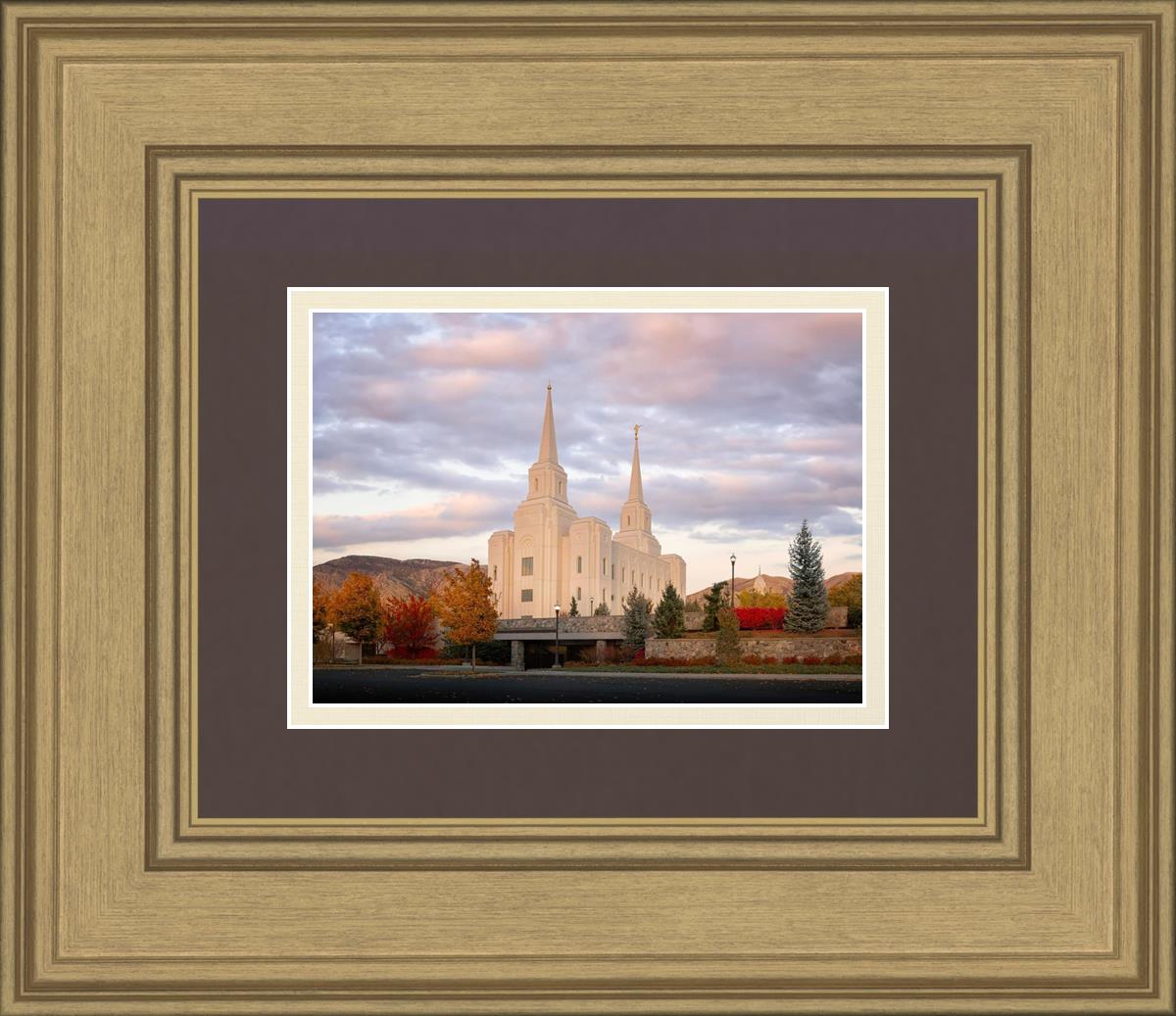Brigham City Temple Seasons Change