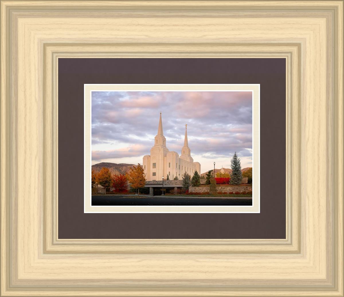 Brigham City Temple Seasons Change