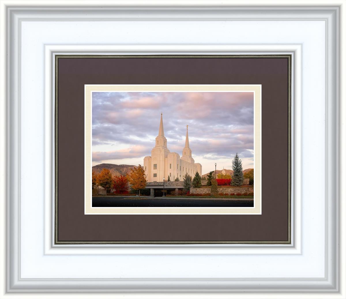 Brigham City Temple Seasons Change