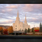 Brigham City Temple Seasons Change