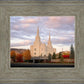 Brigham City Temple Seasons Change