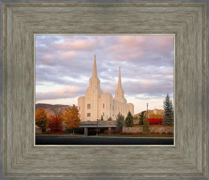 Brigham City Temple Seasons Change