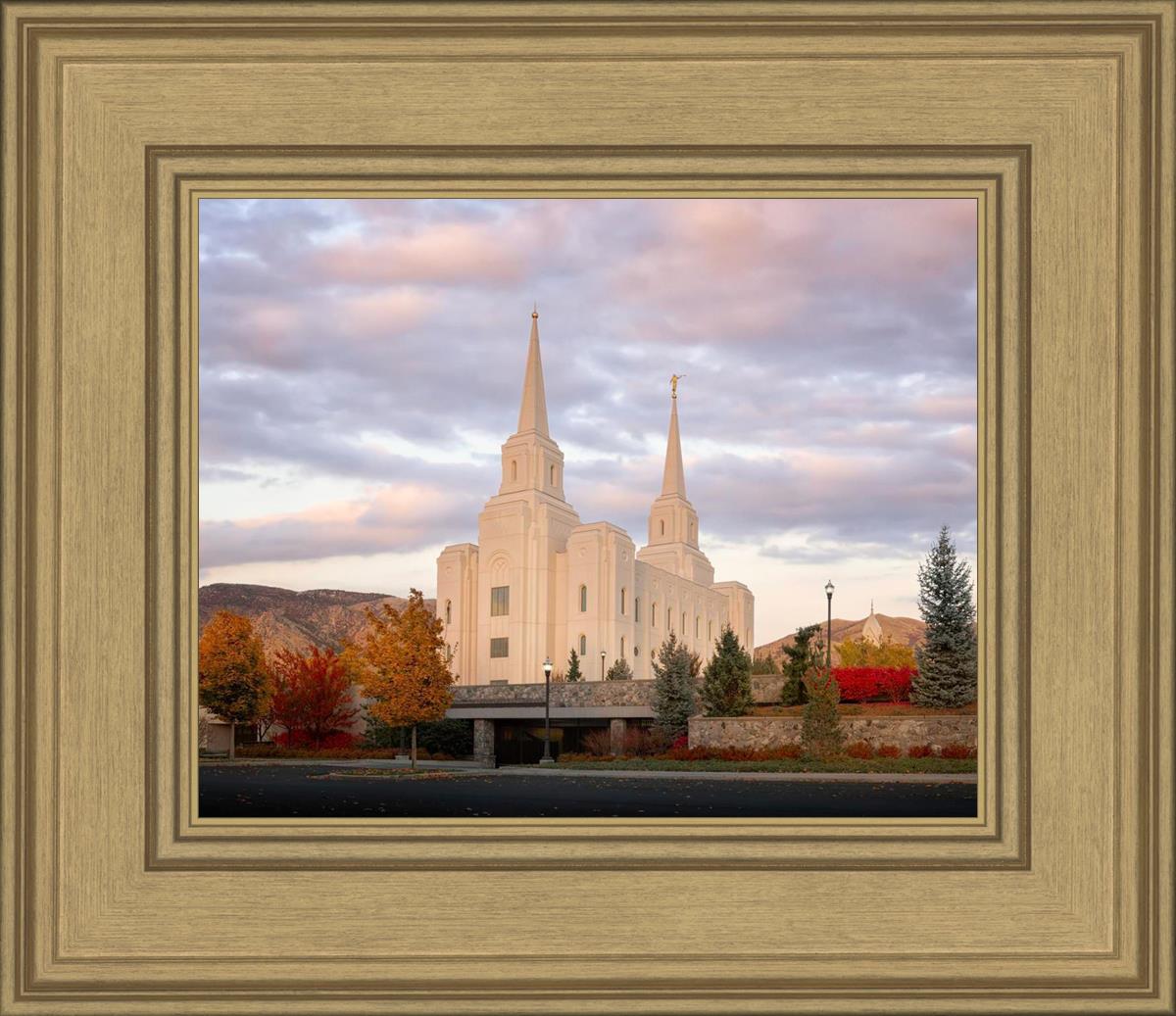 Brigham City Temple Seasons Change
