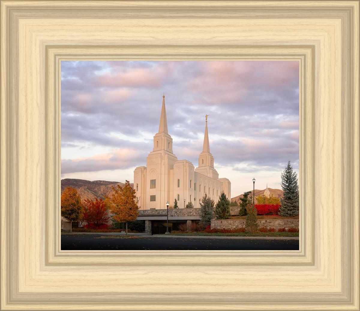 Brigham City Temple Seasons Change