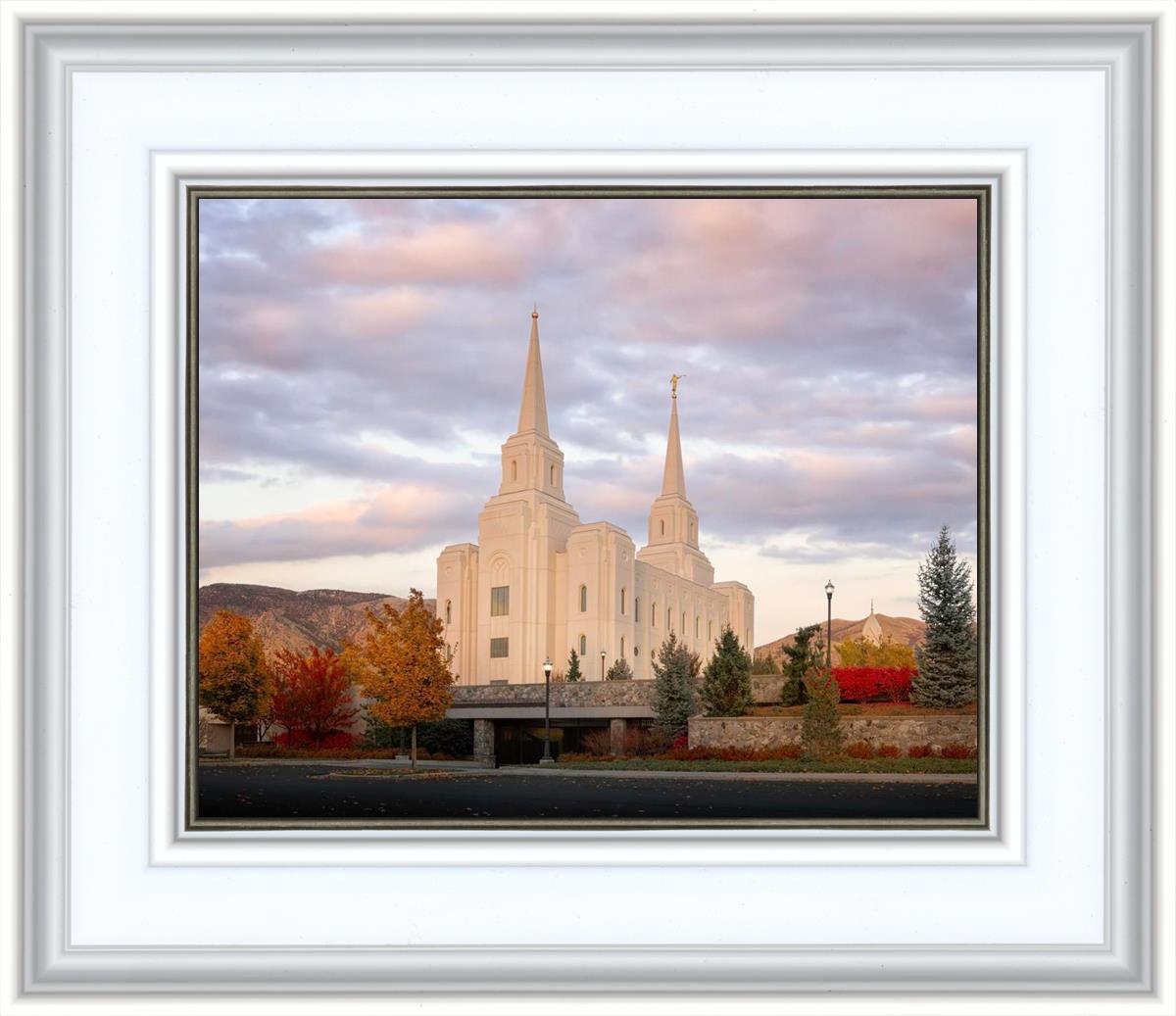 Brigham City Temple Seasons Change