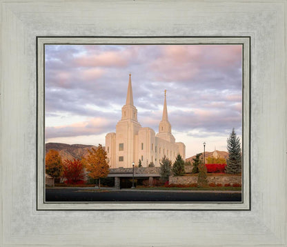 Brigham City Temple Seasons Change