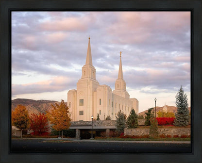 Brigham City Temple Seasons Change