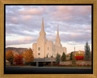 Brigham City Temple Seasons Change