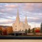 Brigham City Temple Seasons Change