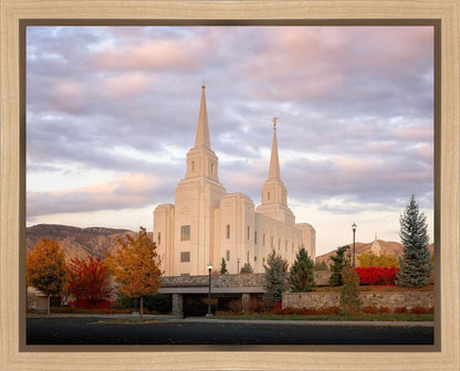 Brigham City Temple Seasons Change