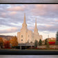 Brigham City Temple Seasons Change