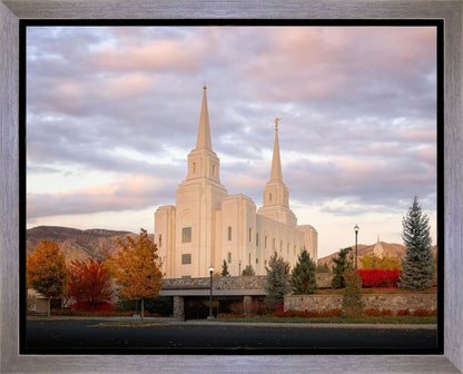 Brigham City Temple Seasons Change