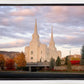 Brigham City Temple Seasons Change