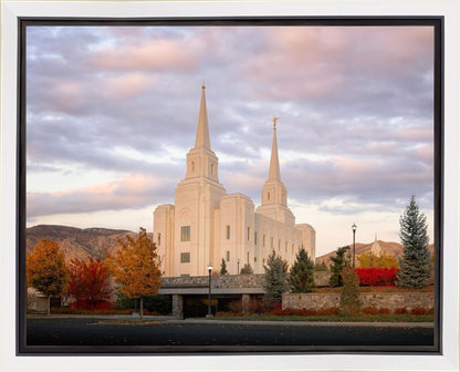Brigham City Temple Seasons Change