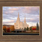 Brigham City Temple Seasons Change