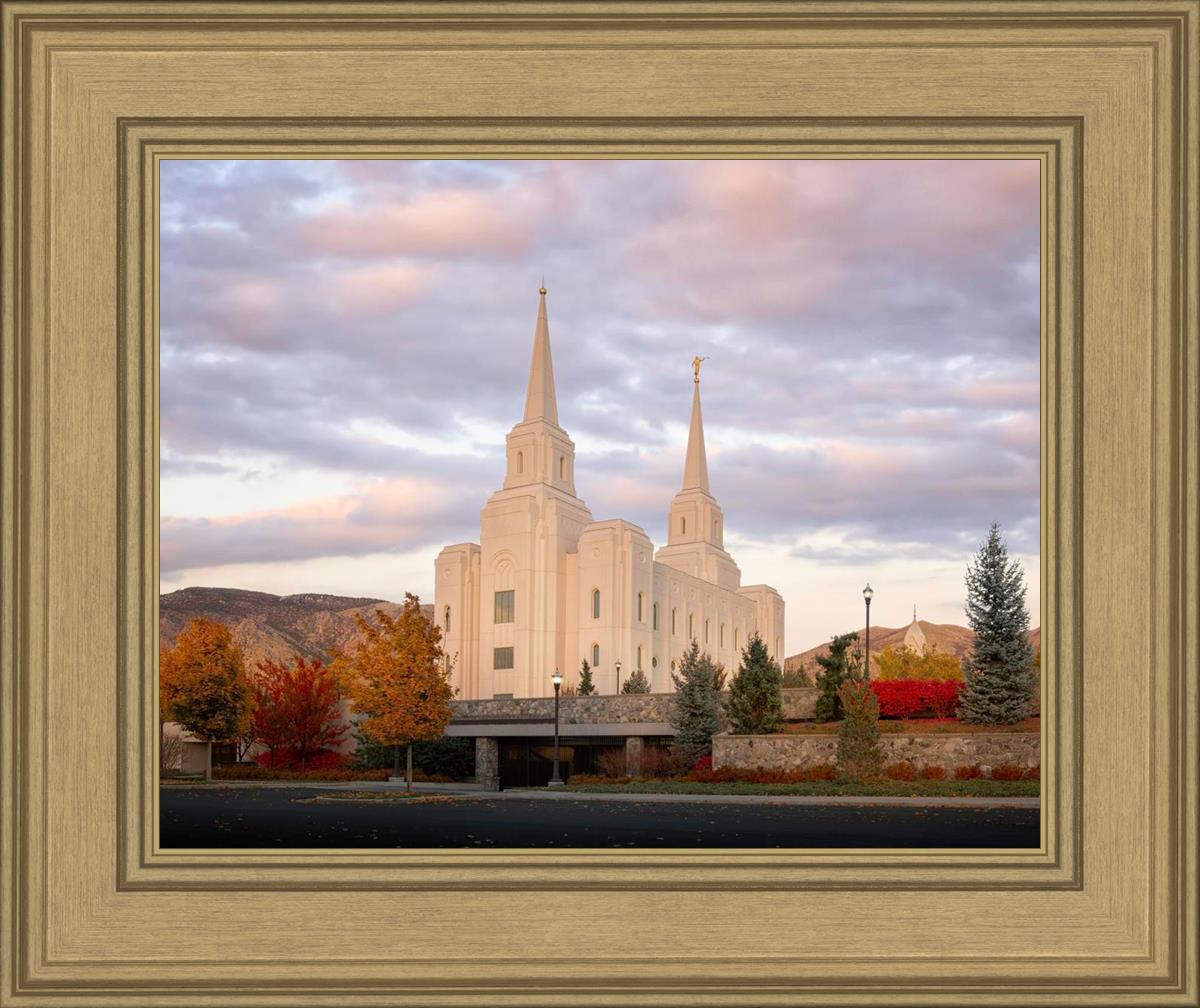 Brigham City Temple Seasons Change