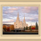 Brigham City Temple Seasons Change
