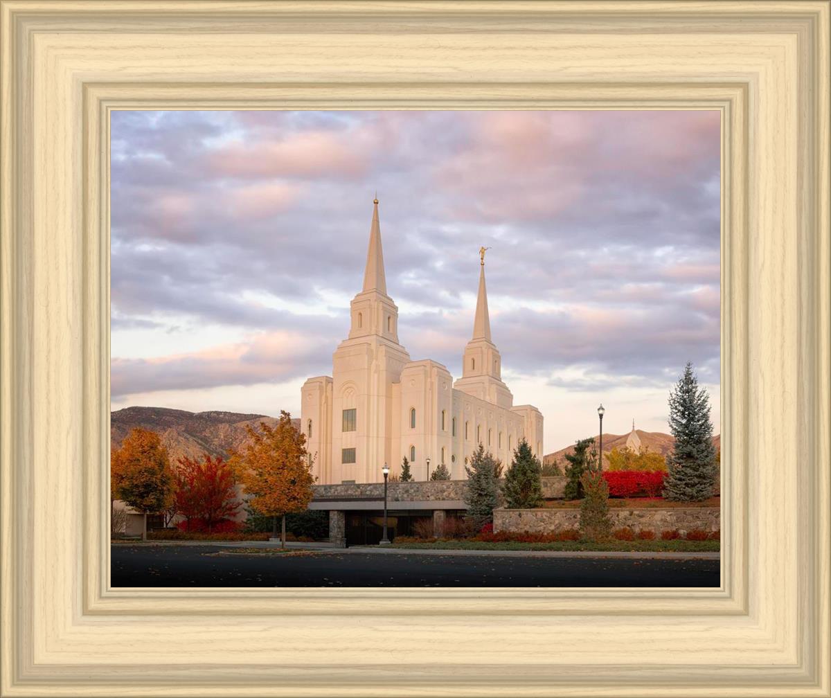 Brigham City Temple Seasons Change
