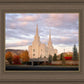 Brigham City Temple Seasons Change