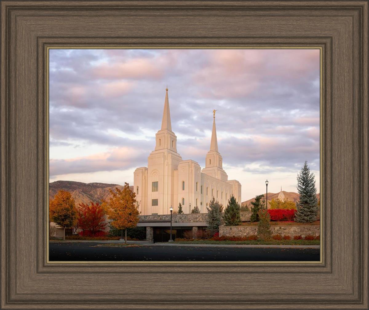 Brigham City Temple Seasons Change