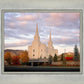 Brigham City Temple Seasons Change
