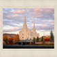 Brigham City Temple Seasons Change