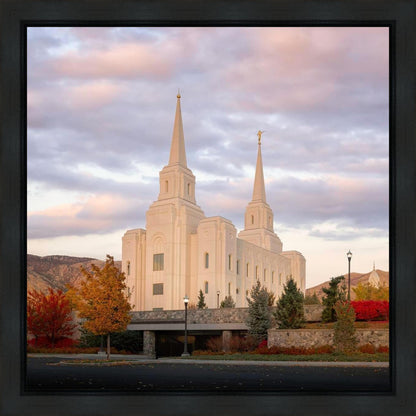 Brigham City Temple Seasons Change
