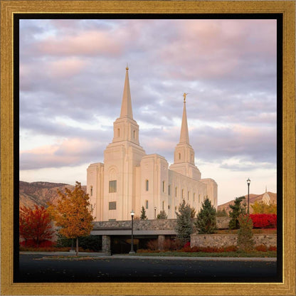 Brigham City Temple Seasons Change