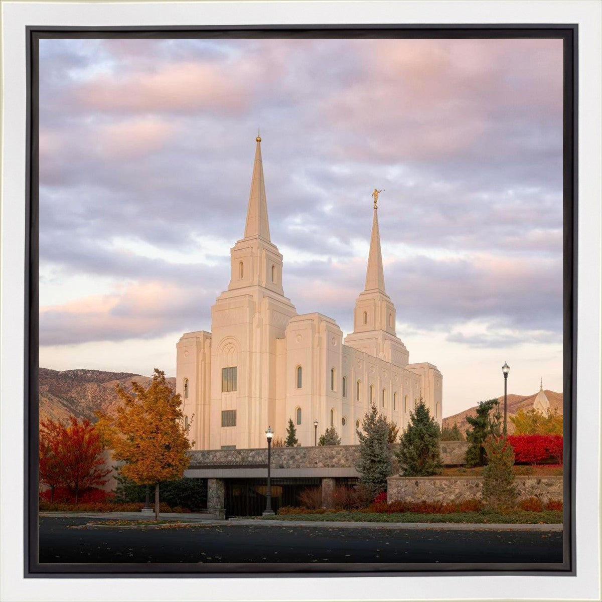 Brigham City Temple Seasons Change