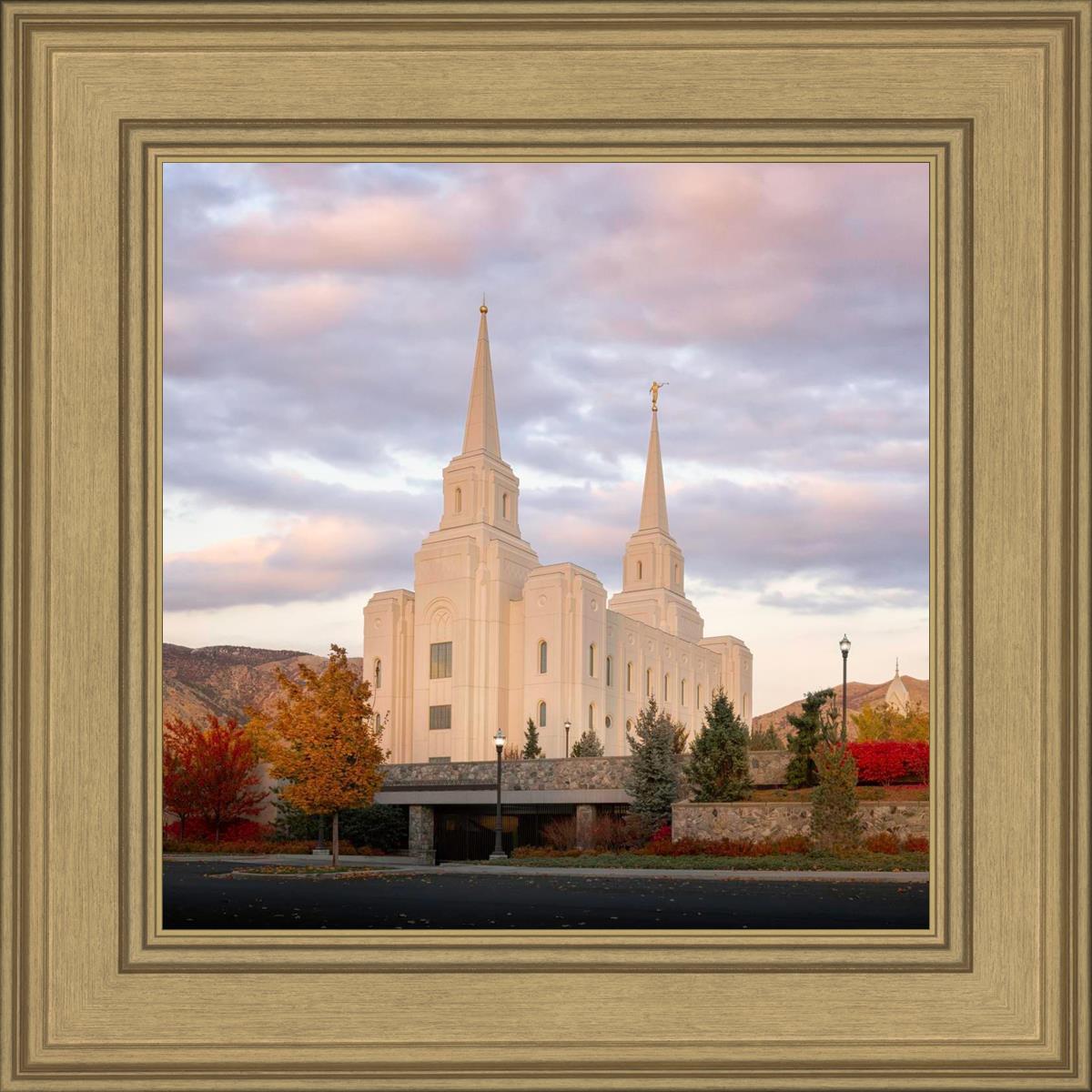 Brigham City Temple Seasons Change