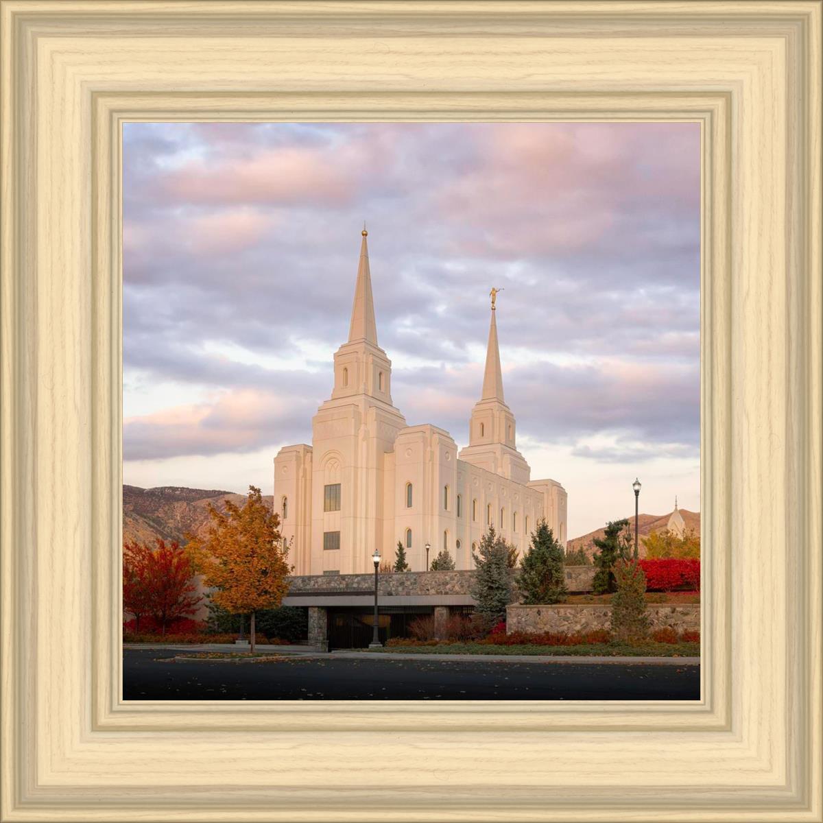 Brigham City Temple Seasons Change