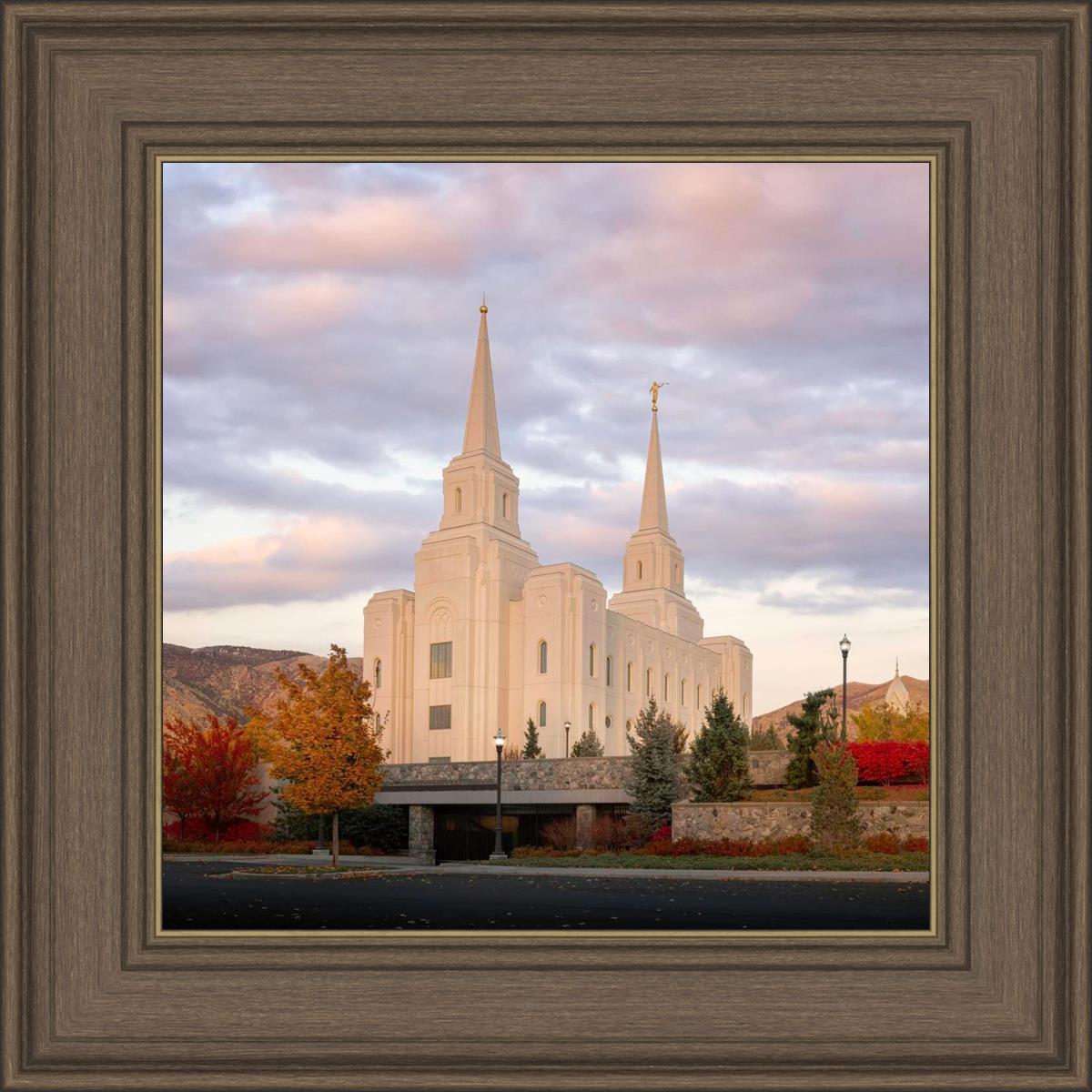 Brigham City Temple Seasons Change