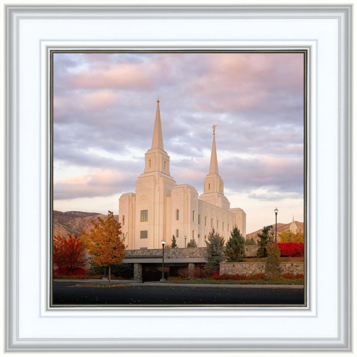 Brigham City Temple Seasons Change