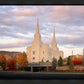 Brigham City Temple Seasons Change