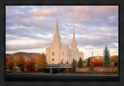 Brigham City Temple Seasons Change