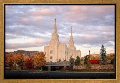 Brigham City Temple Seasons Change