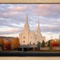 Brigham City Temple Seasons Change
