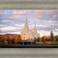 Brigham City Temple Seasons Change