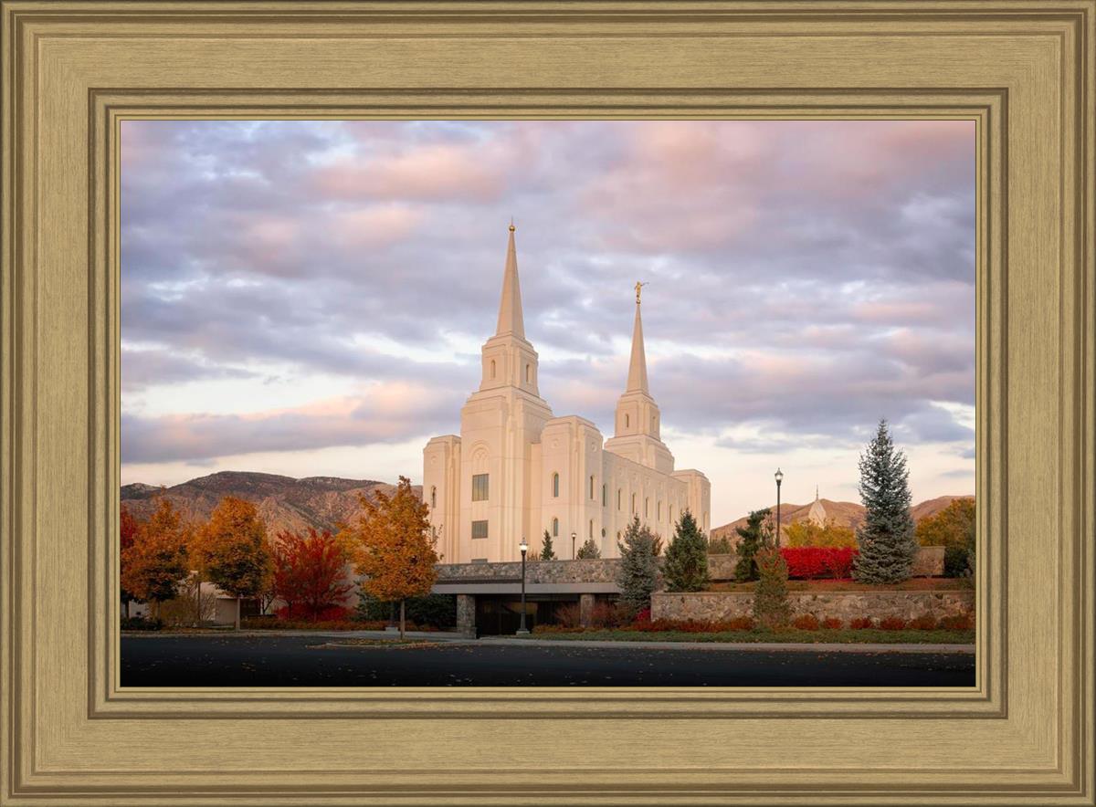 Brigham City Temple Seasons Change